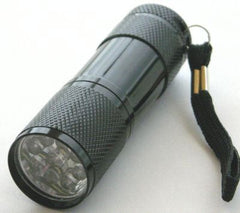 LED 9 bulb tactical flashlight